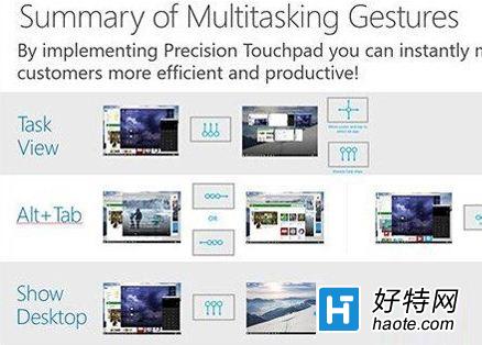 常見win10系統觸控板手勢實現方法