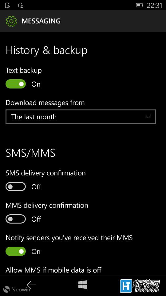 Windows 10 Mobile 10136預覽版發布