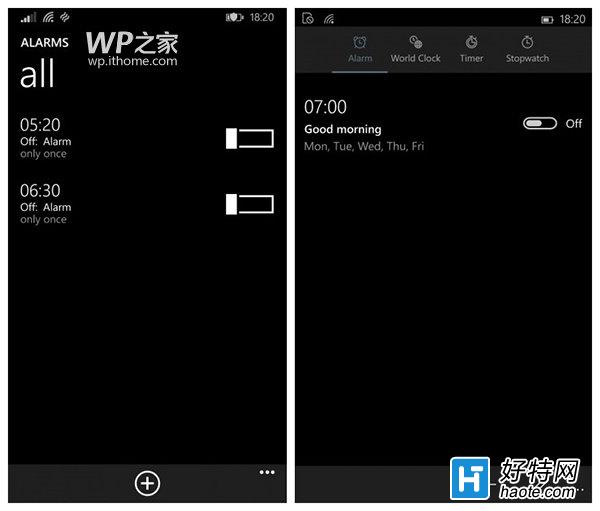 Win10手機預覽版與WP8.1系統UI多圖對比