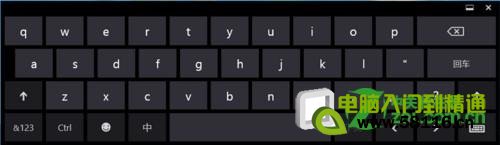 windows8開啟屏幕鍵盤的幾種方法