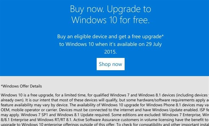 “免費版”Windows 10仍有三大關鍵疑問待解