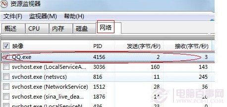 Win7查看QQ還有IP地址方法