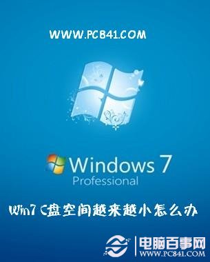 Win7 C盤空間越來越小怎麼辦