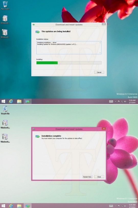 Windows8.1-KB2919355.msu配置更新