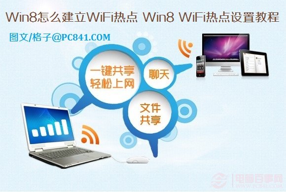 Win8怎麼建立WiFi熱點 Win8 WiFi熱點設置教程
