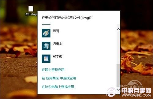 圖3 未知文件提醒（Win8）