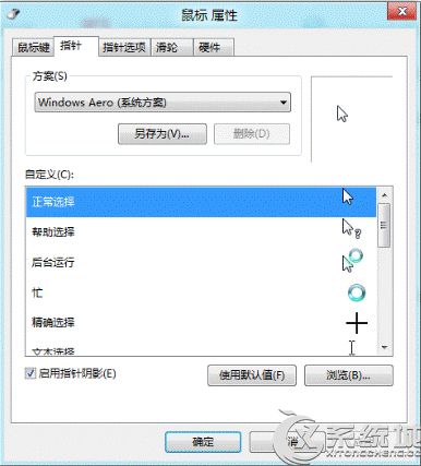 Win8鼠標設置在哪裡？Win8鼠標相關屬性設置