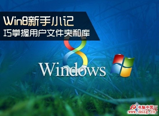 Win8新手小記 巧掌握用戶文件夾和庫