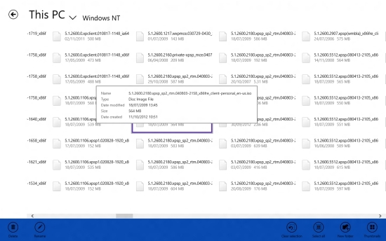 Win8.1 9369版加入MetroUI文件管理器