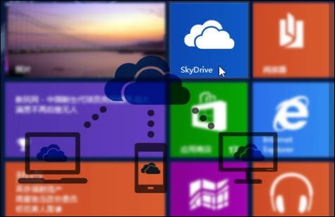 Win8系統無縫整合SkyDrive自由暢享雲存儲