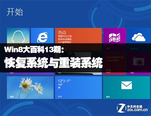 Win8大百科13期：恢復系統與重裝系統 