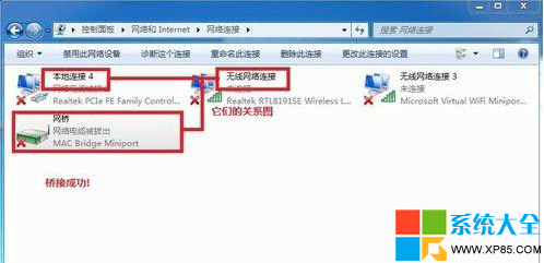 橋接設置,路由器橋接設置,Win7下設置網絡橋接的方法