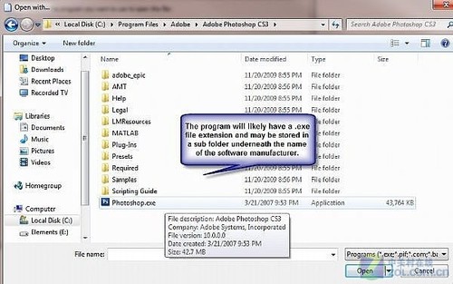 在Windows 7中簡單更改文件關聯程序