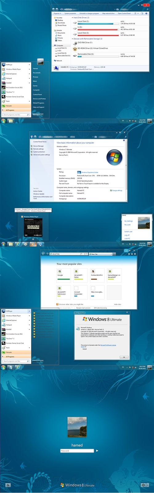 讓Win 7穿上Win 8的外衣