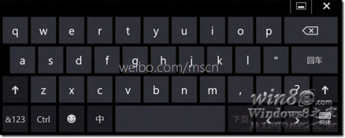 開啟Win8觸摸鍵盤的方法