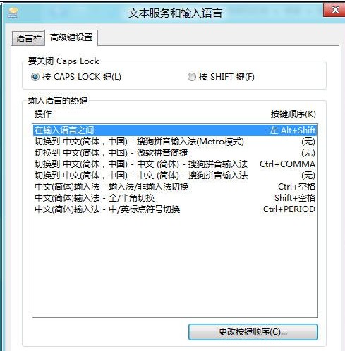 Win8如何切換中英文輸入法