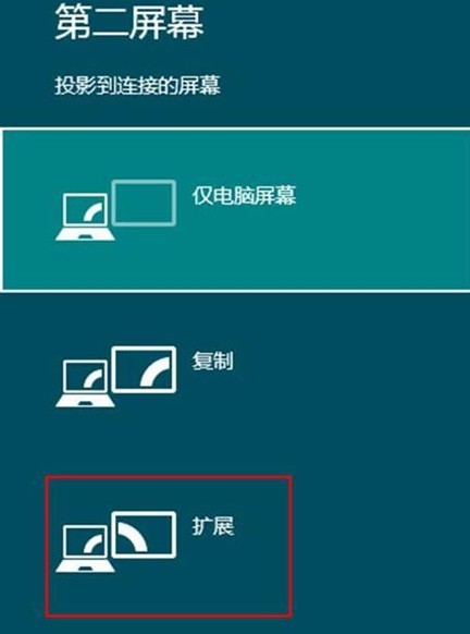 Win8如何設置通過移動中心連接外部顯示器