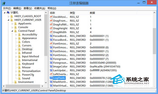  Win8登錄界面DPI如何調整