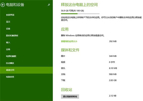 輕松實現Windows8.1 Update磁盤空間的快速訪問