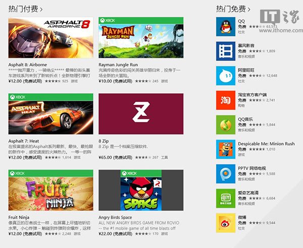 Win8.1應用商店迎來性能優化補丁