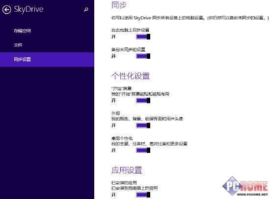 Win8.1特性介紹 性能蛻變的SkyDrive