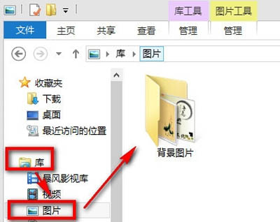 Win8系統如何將圖片收藏到圖片庫