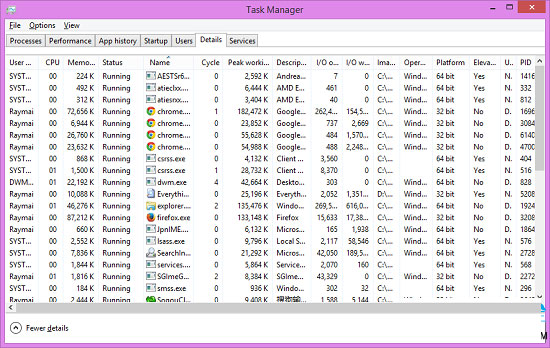 快速重置win8任務管理器的技巧兩則 