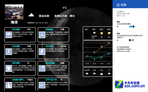 應用權限設置通知與鎖屏