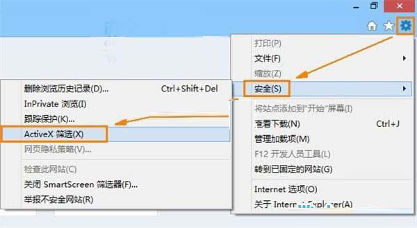 Flash在IE10中無法播放 win8如何自解