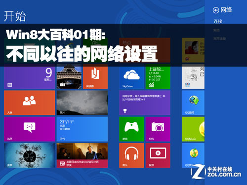 windows 8系統如何設置網絡