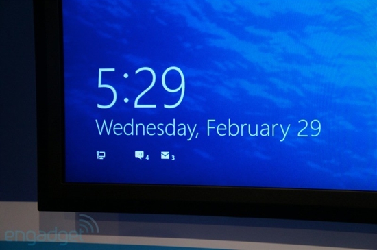 微軟Win8演示亮點：82英寸平板+100點觸控