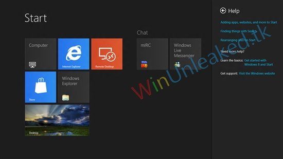 Windows 8 Beta海量截圖/功能曝光