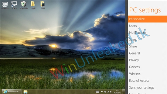 Windows 8 Beta海量截圖/功能曝光