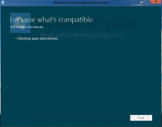 Windows 8 Beta變身“消費者預覽版”？安裝截圖洩露