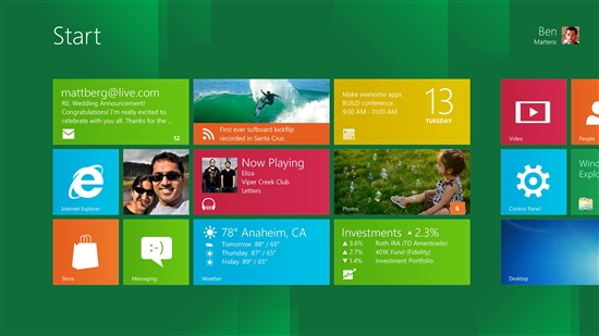 微軟面向MSDNAA提供Windows 8開發者預覽版