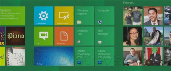 Windows 8支持語音、視頻通話及短息發送