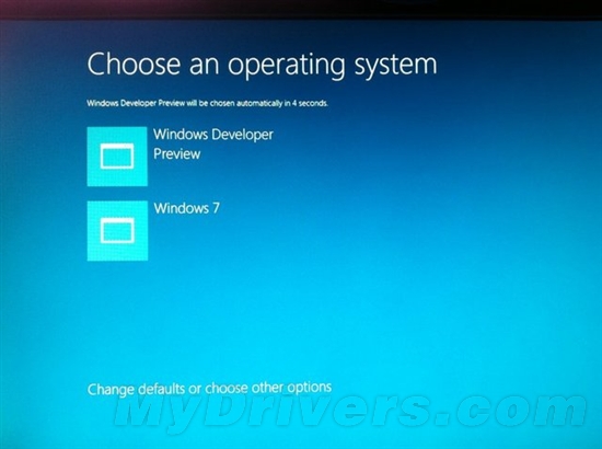 Windows 8全新的啟動管理器
