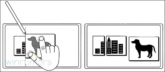 微軟Windown 8觸摸手勢+手寫筆專利曝光