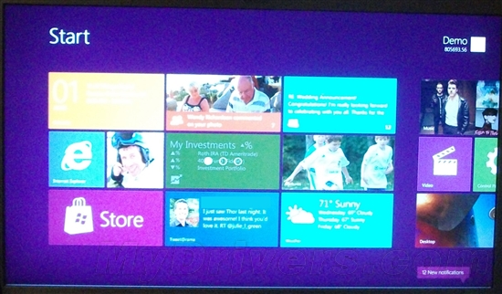 Windows 8 Build 8030首張截圖曝光