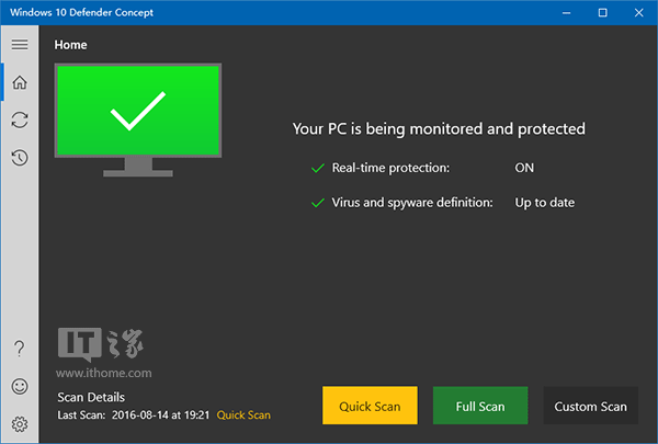 Win10 RS2版Windows Defender概念“應用”如何下載安裝