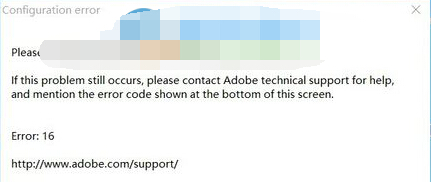 win10運行PhotoShop CS6出現Configuration error錯誤怎麼辦？