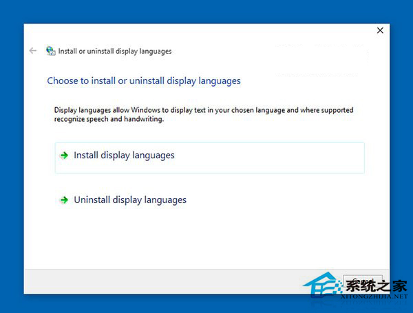 Win10 10125中文語言包安裝和出現亂碼時的處理方法