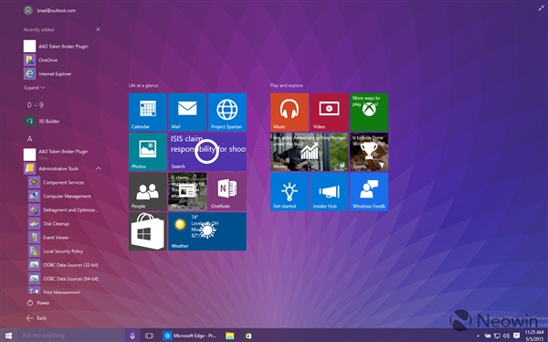 Windows 10 Build 10108圖賞：UI接著變