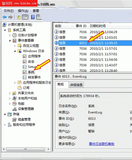 對Windows 7系統啟動時間一目了然