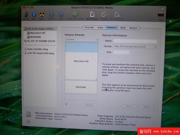 Macbook的Win7系統無損多分區完美解決方案