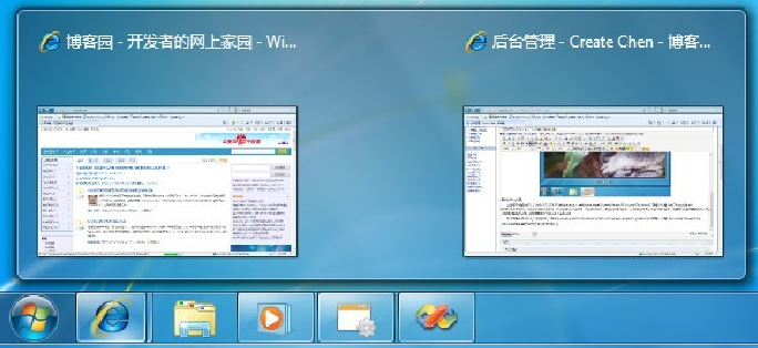 個性化你的Windows 7 Taskbar Thumbnail