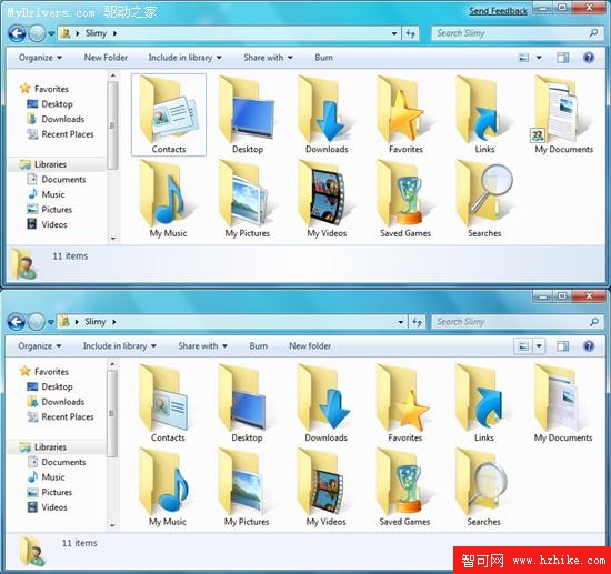 Windows 7從發布到現在界面的改變