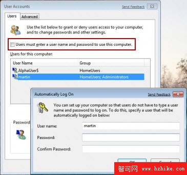 小設置讓你輕松體驗Windows 7自動快速登錄