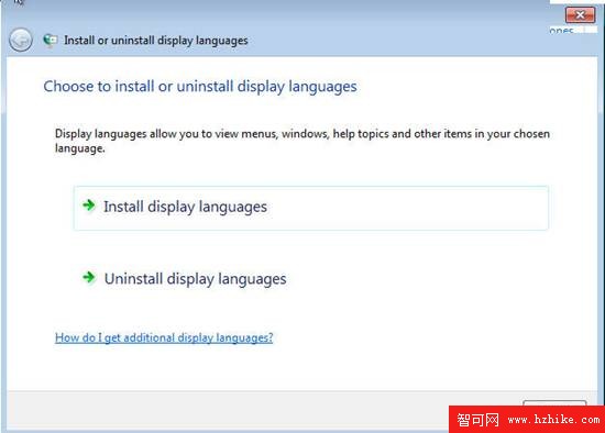 為英文版windows 7打上簡體中文語言包