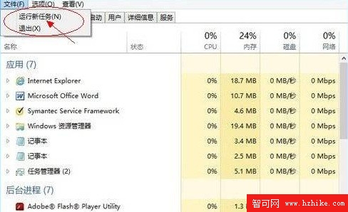 Win8運行新任務怎麼用 